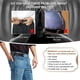 thumbnail image 4 of Paquete de 2 cinturones sin hebilla para hombres y mujeres cinturón lateral elástico ajustable cinturón Invisible se adapta a trabillas de cinturón de 1,5 pulgadas, 4 of 4