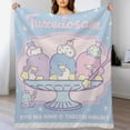 thumbnail image 5 of Sanrio TUXEDOSAM Throw Blanket Cute Flannel for Boys Girls Men Women 40"*50" （100*130cm）, 5 of 7