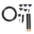 thumbnail image 2 of Garden Drip Irrigation Kit 360 Degree Adjustable Watering System Universal Spray Nozzle PE Hose Set, 2 of 7