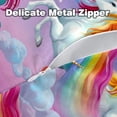 thumbnail image 4 of Robot Unicorn Attack Pillow Covers with Unique Patterns - Set of 2, Chair Pillow Covers for Sofa, Couch, Bed - Available in 16x16, 18x18, 20x20 Inches for Home Decor and Gifts, 4 of 6