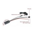 thumbnail image 3 of Car Bluetooth 5.0 Aux Cable Microphone Handsfree Mobile Phone Free Calling Adapter for- E60 E63 E87, 3 of 5