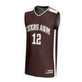 thumbnail image 2 of Unisex GameDay Greats #12 Maroon Texas A&M Aggies Lightweight Basketball Fashion Jersey, 2 of 4