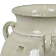 thumbnail image 2 of Elf 13 Inch Vase, Classical Urn Shape, 3 Handles, White, Transitional Style, 2 of 5