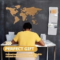 thumbnail image 4 of 1 Set World Map Cork Board Self Adhesive Cork Pin Board Cork Message Board, 4 of 5