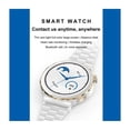 thumbnail image 3 of Smartwatch Reloj Inteligente Fralugio Hk43 De Lujo Para Dama Blanco, 3 of 6