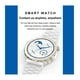 thumbnail image 3 of Smartwatch Reloj Inteligente Fralugio Hk43 De Lujo Para Dama Blanco, 3 of 6