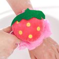 thumbnail image 3 of Visland Soft Fruit Shape Bath Puff Shower Sponge Body Foam Bubble Net Ball Body Scrub, 3 of 3