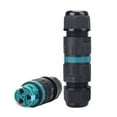 thumbnail image 2 of IP68 Waterproof Junction Box Quick Connection Outdoor Electrical Cable Connector External Cord Boxes 3-pin for φ5-9mm Cable, 2 of 9