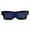 Blue, variant on QJUHUNG LED Glasses, Bluetooth APP Connected LED Display Smart Glasses (Editable Text) USB Rechargeable DIY Funky Eyeglasses for Party Club DJ Halloween Christmas