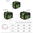 thumbnail image 6 of Toaster Cover 4 Slice, Black Christmas Tree Dustproof Bakeware Oven Protector with Top Hook, Green Golden Xmas Tree Snowflake Winter Waterproof Small Kitchen Appliance Toasters Dust Cover, 12"x11"x8", 6 of 9