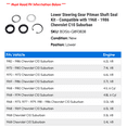 thumbnail image 2 of Lower Steering Gear Pitman Shaft Seal Kit - Compatible with 1968 - 1986 Chevy C10 Suburban 1969 1970 1971 1972 1973 1974 1975 1976 1977 1978 1979 1980 1981 1982 1983 1984 1985, 2 of 2