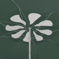 thumbnail image 5 of vidaXL Parasol de Plage Vert 300 cm, 5 of 5