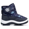 thumbnail image 5 of Blikcon Boys Girls Snow Boots Water Resistance Cold Weather Winter Boots (Color : NavyDinosaur, Size : 7 Toddler), 5 of 12