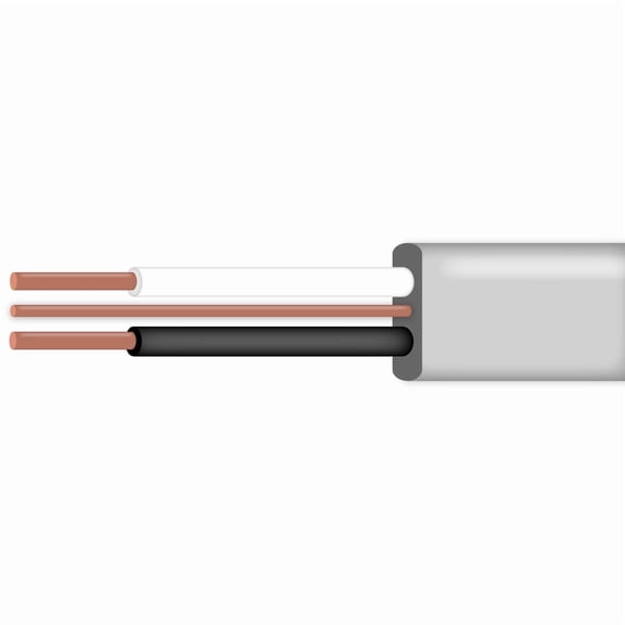 Wirenco 12/2 UF-B Wire, Underground Feeder and Direct Earth Burial Cable (50ft)