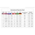 thumbnail image 3 of BNNG Wedding Bands Engagement Rings Women Rose Gold Cubic Zirconia Promise Her Anniversary Diamond Ring Set Self Love Rings Fingertip Rings for Women Simple Rings Size 9 for Teen Girls Edgy Rings for, 3 of 4