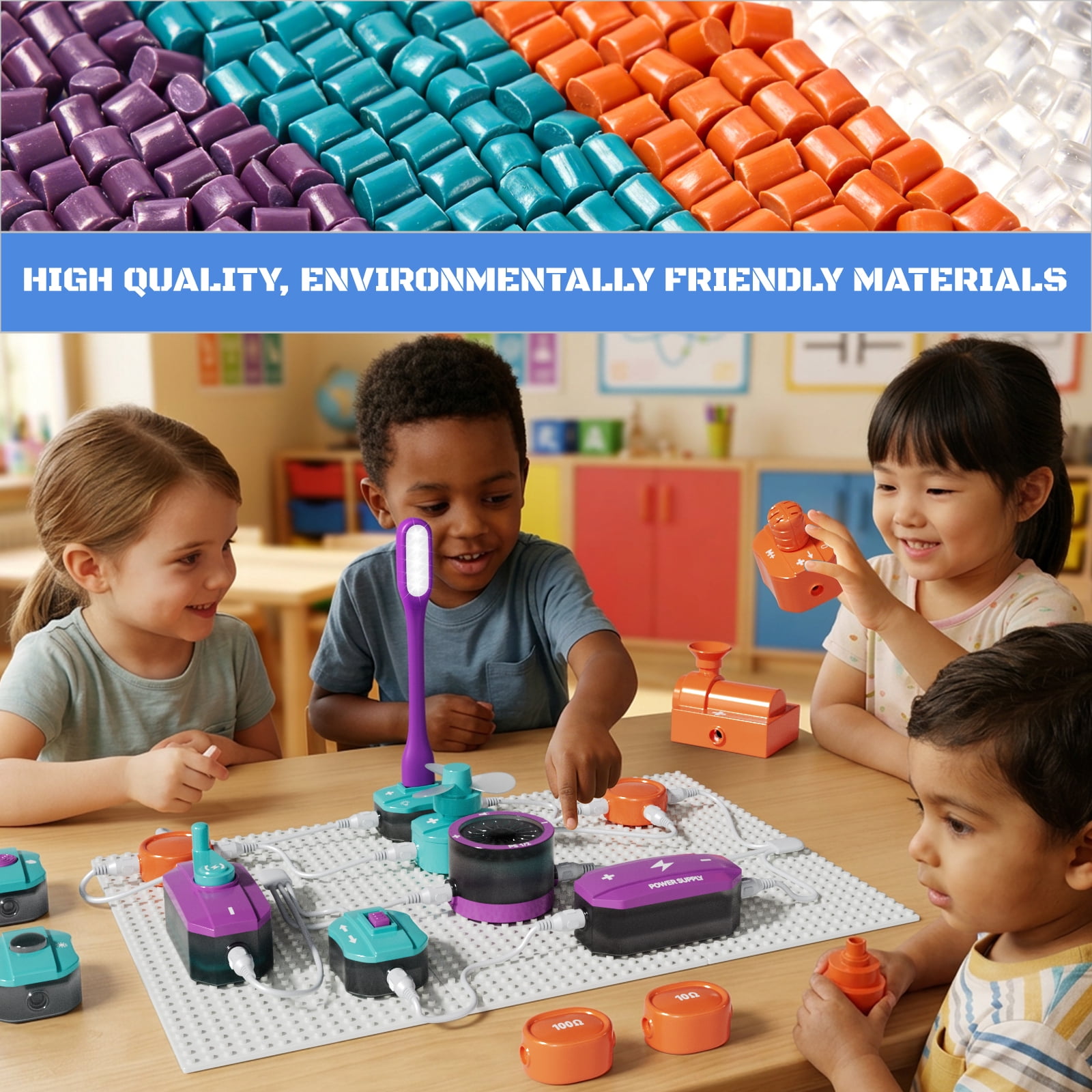 Mesemi Kids Science STEM Toys Kit, 450+ Projects, for Ages 6-12