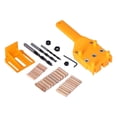 thumbnail image 3 of Kit De Plantilla Para Pasadores De Mano, Plantillas Para Pasadores De Madera Rápidas ABS, Taladro Ajustable De 6, 8 Y 10mm Para Carpintería, 3 of 7