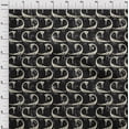 thumbnail image 4 of oneOone Cotton Cambric Black Fabric Abstract Bird Quilting Supplies Print Sewing Fabric By The Yard 56 Inch Wide-X8, 4 of 6