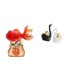 thumbnail image 1 of Estatua decorativa de Feng Shui chino, escultura de carpa koi, estatua de cisne, escultura de animales, decoración de resina cerámica, ideal para, 1 of 8