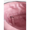 thumbnail image 4 of No Boundaries Women’s Medium Nylon Tote with Crossbody Scrunch Strap, Pink, 4 of 6