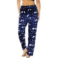 thumbnail image 2 of ToBeInStyle Women's Winter Print Ankle Length Pajama Bottoms - Winter Polar Bear, 2 of 7