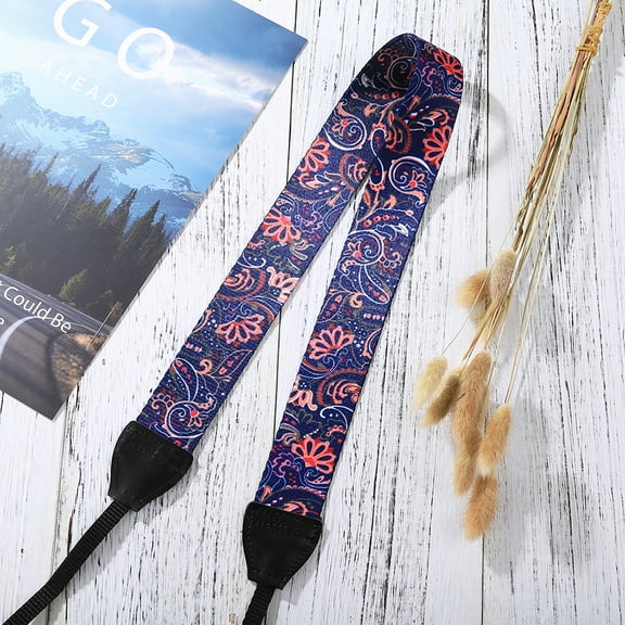 Retro Ethnic Flower Universal SLR DSLR Camera Shoulder Neck Strap for Canon