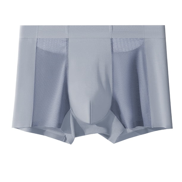 Calzoncillos bóxer de verano para hombre, bacteriostáticos, para niños y adolescentes, de cuatro esquinas, de secado rápido, talla grande
