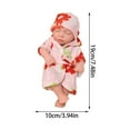 thumbnail image 4 of Christmas Gifts Rciityk Realistic Baby Dolls Girl, 7.48 Inch Sleeping Lifelike Newborn Baby Dolls, Baby Dolls for Toddlers 1-3, 3 Year Old Girl Gifts, 4 of 8