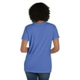 Hanes V-Neck T-Shirt Women's Garment Dyed Short Sleeve Tee Ringspun ...