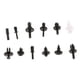 thumbnail image 5 of Juego De Hebillas De Remache De Empuje Para Coche Con Clip De Plástico Para Cuerpo General Con Cierre En Caja De 350 Uds. Sunnimix Clips automáticos para el cuerpo, 5 of 8