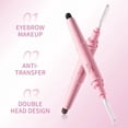 thumbnail image 6 of Clear And Brown Eyebrow Wax Stick,Waterproof Shaping Eyebrow Wax With Brush,Create Voluminous, Lifting Brows Looks, Longlasting Natural Defined Eyebrow Pen Makeup For Women, 6 of 6
