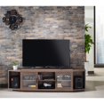 thumbnail image 5 of Furniture of America Lucas Support de Télévision de 70 Pouces en Marron Châtain, 5 of 5