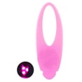thumbnail image 2 of Luz colgante para collar de perro, colgante impermeable para cuello de perro, luz LED de seguridad con clips de acero inoxidable, color rosa, 2 of 5