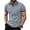 Gray, variant on Polo Shirts for Men 3 Buttons Short Sleeve Comfortable Cotton Summer T-Shirts Outdoor Classic Fit Casual Performance Golf Shirts White M