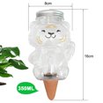 thumbnail image 2 of Bola de riego automático para plantas, maceta con riego automático, paquete de 2, irrigador automático por goteo para plantas de interior y exterior, plantas colgantes, plantas de jardín, protector, 2 of 7