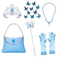 thumbnail image 3 of Vestido de Disfraz de Princesa Azul Topney con Accesorios 3T-4T, 3 of 9