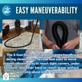thumbnail image 4 of ALL PARTS ETC. Replacement Hose for Oreck XL Canister Vacuums, Fits Shurlok & Friction Buster B Models, 5-Foot Hose for Oreck Handheld Vacuums, Durable, Easy Installation, Part 73068-01-0327, 4 of 7