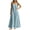Light Blue, variant on Boho Dresses for Women Plus Size Spaghetti Strap Sack Dress Loose Ankle Length Dress Casual Weekend Outfits