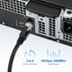 thumbnail image 4 of Cable Ethernet Cat 8 de 16 pies, 26AWG 40Gbps 2000Mhz de alta velocidad, cable de red Cat8 con conector RJ45 chapado en oro, 4 of 6