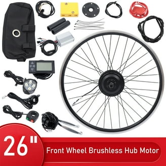 48V 1000W Electric Bicycle Front Wheel Conversion Kit 26