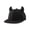 Children model-Black, variant on Parent Child Baseball Hat Adjustable Fashion Hat Outdoor Sports Hat Devil Horns for Outdoor Activity