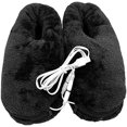 thumbnail image 1 of USB Heated Slippers Cold Foot Warmer Shoes Plush Heating Boot Slippers Foot Cushion Winter Home, 1 of 5