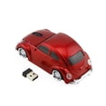 thumbnail image 2 of Usbkingdom 2.4GHz Wireless Mouse Cool 3D Sport Car Shape Ergonomic Optical Cordless Mice with USB Receiver for PC Laptop Computer Notebook 1600DPI Red, 2 of 7