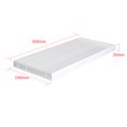 thumbnail image 2 of 1pc Aluminum Heat Sink 300*140*20MM Cooling Heatsink for High Power LED Light, 2 of 8