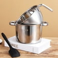 thumbnail image 3 of LNGOOR Stainless Steel Double Boiler Pot for Melting Chocolate  Soap  Wax, 3 of 6