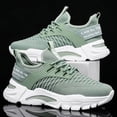 thumbnail image 2 of Zapatos de hombre, zapatos casuales, zapatillas de deporte para hombre, zapatos tejidos con mosca, ropa informal, 2 of 6