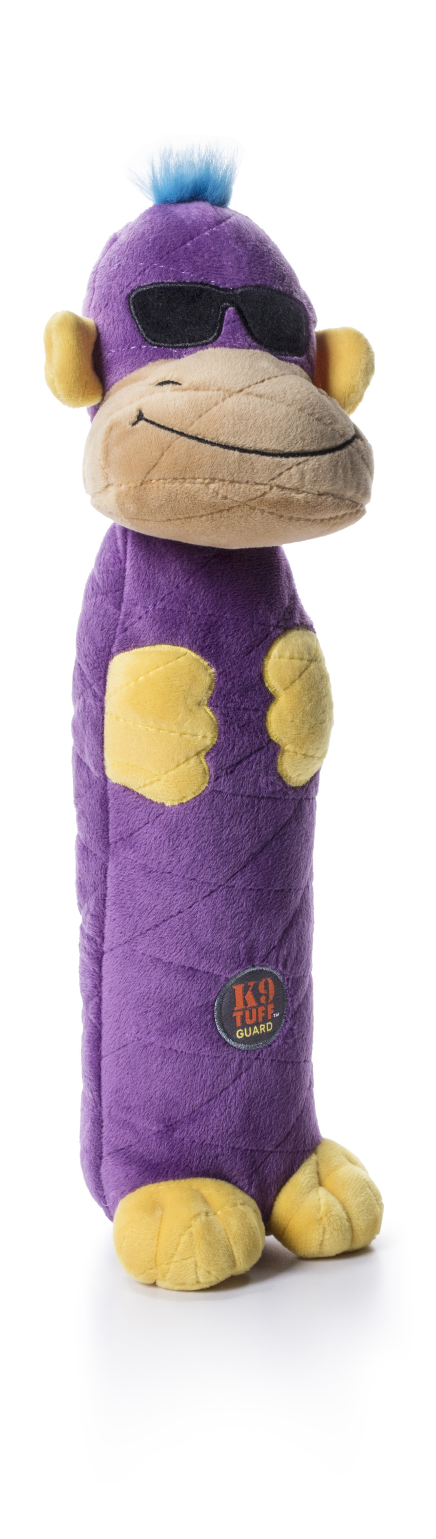 Charming Pet Bottle Bros Gorilla Dog Toy, Purple, Large