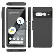Google Pixel 7 Pro Waterproof Case with Built-in Screen Protector, Full Body Underwater Phone Cover Full Body Shockproof Protection for Google Pixel 7 Pro, Black