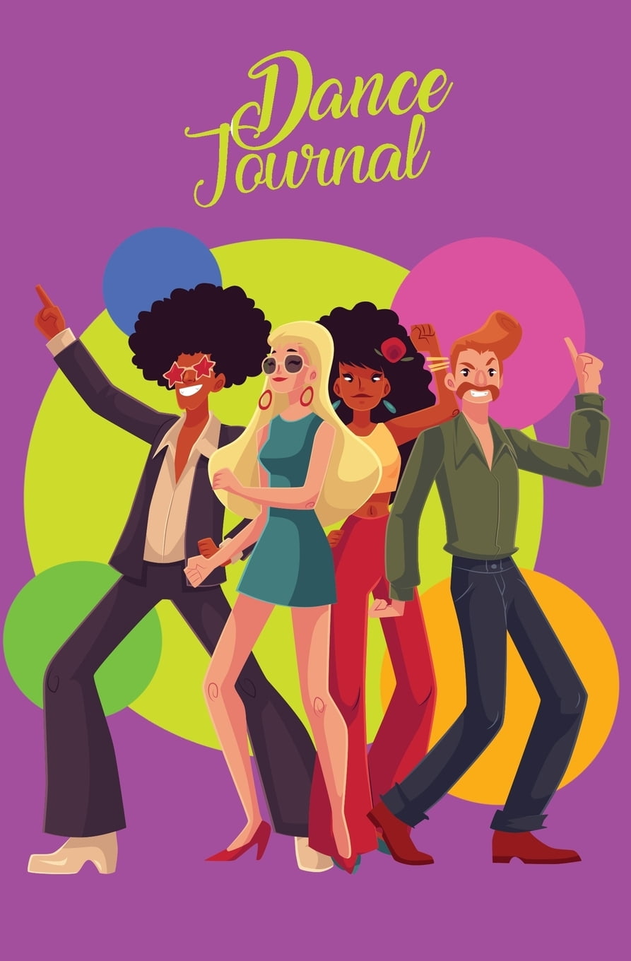 Dance Journal 120Page Blank, Lined Writing Journal for Dancers Record Your Favourite Songs