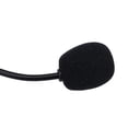 thumbnail image 1 of 5 uds funda de cabeza de micrófono de esponja elástica suave para micrófono de cuello de auriculares, 1 of 5